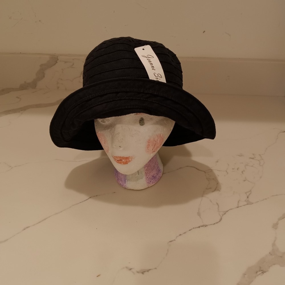 Jeanne Simmons Black Hat Women's Floppy Soft